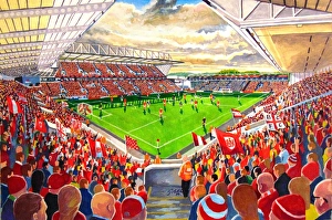 Ashton Gate Stadium Fine Art - Bristol City Football Club Ashton Gate Stadium Fine Art - Bristol City Football Club