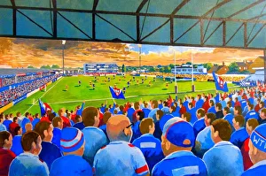 Belle Vue Stadium Fine Art - Wakefield Trinity Rugby League Club Belle Vue Stadium Fine Art - Wakefield Trinity Rugby League Club