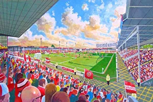 Bescot Stadium Fine Art - Walsall Football Club Bescot Stadium Fine Art - Walsall Football Club