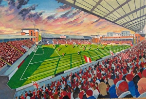 Brisbane Road Stadium Fine Art - Leyton Orient Football Club Brisbane Road Stadium Fine Art - Leyton Orient Football Club