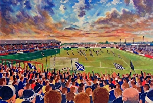 Brockville Stadium Fine Art - Falkirk Football Club Brockville Stadium Fine Art - Falkirk Football Club