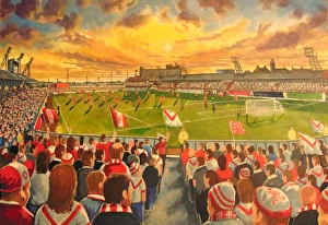 Broomfield Park Stadium Fine Art - Airdrieonians Football Club Broomfield Park Stadium Fine Art - Airdrieonians Football Club