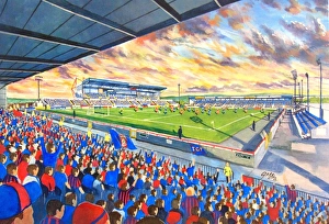 Caledonian Stadium Fine Art - Inverness Caledonian Thistle FC Caledonian Stadium Fine Art - Inverness Caledonian Thistle FC