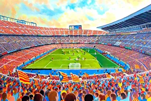 Camp Nou Stadium Fine Art - FC Barcelona Camp Nou Stadium Fine Art - FC Barcelona