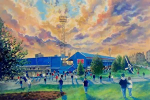 Dens Park Stadium Going to the Match Fine Art - Dundee FC Dens Park Stadium Going to the Match Fine Art - Dundee FC