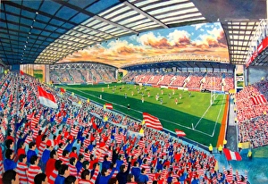 DW Stadium Fine Art - Wigan Warriors Rugby League Club DW Stadium Fine Art - Wigan Warriors Rugby League Club