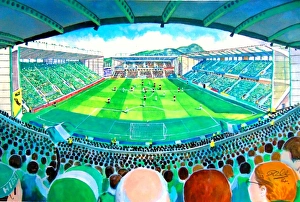 Easter Road Stadium Fine Art - Hibernian Football Club Easter Road Stadium Fine Art - Hibernian Football Club