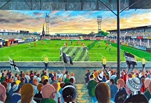 Edgar Street Stadium Fine Art - Hereford Football Club Edgar Street Stadium Fine Art - Hereford Football Club