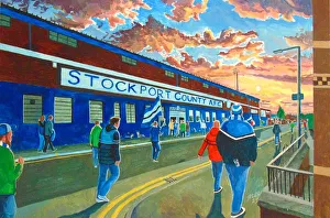 Edgeley Park Stadium Fine Art - Stockport County Football Club Edgeley Park Stadium Fine Art - Stockport County Football Club