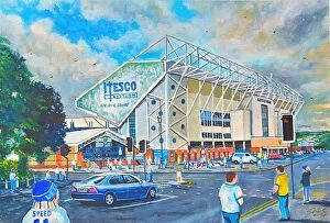 Football League Collection: Elland Road Stadium Fine Art - Leeds United Football Club