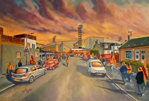 Fir Park Stadium Going to the Match Fine Art - Motherwell FC Fir Park Stadium Going to the Match Fine Art - Motherwell FC
