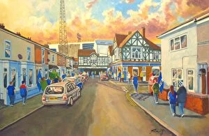 Football League Collection: Fratton Park Stadium Fine Art - Portsmouth Football Club
