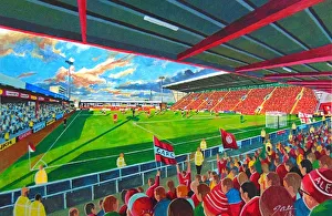 Gresty Road Stadium Fine Art - Crewe Alexandra Football Club Gresty Road Stadium Fine Art - Crewe Alexandra Football Club