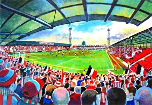 Griffin Park Stadium Fine Art - Brentford Football Club Griffin Park Stadium Fine Art - Brentford Football Club
