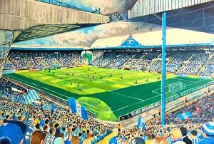 Football League Collection: Hillsborough Stadium Fine Art - Sheffield Wednesday FC