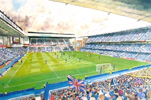 Ibrox Stadium Fine Art - Rangers Football Club Ibrox Stadium Fine Art - Rangers Football Club