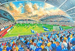 John Smiths Stadium Fine Art - Huddersfield Town Football Club John Smiths Stadium Fine Art - Huddersfield Town Football Club