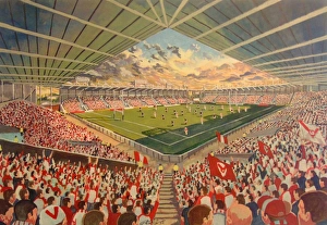 Langtree Park Stadium Fine Art - St Helens Rugby League Club Langtree Park Stadium Fine Art - St Helens Rugby League Club