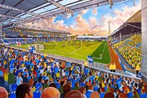 London Road Stadium Fine Art - Peterborough United Football Club London Road Stadium Fine Art - Peterborough United Football Club
