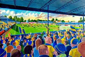 Manor Ground Stadium Fine Art - Oxford United Football Club Manor Ground Stadium Fine Art - Oxford United Football Club