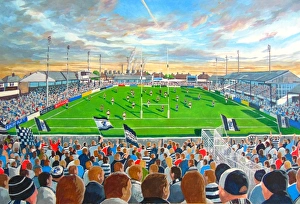 Naughton Park Stadium Fine Art - Widnes Vikings Rugby League Naughton Park Stadium Fine Art - Widnes Vikings Rugby League