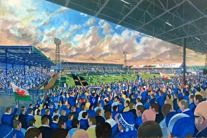 Ninian Park Stadium Fine Art - Cardiff City Football Club Ninian Park Stadium Fine Art - Cardiff City Football Club