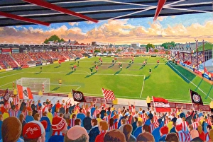 St James Park Stadium Fine Art - Exeter City Football Club St James Park Stadium Fine Art - Exeter City Football Club