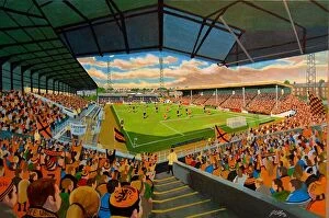 James Muddiman Collection: Tannadice Stadium Yesteryear - Dundee United FC
