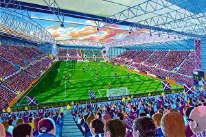 Tynecastle Stadium Fine Art - Heart of Midlothian Football Club Tynecastle Stadium Fine Art - Heart of Midlothian Football Club