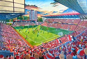 The Valley Stadium Fine Art - Charlton Athletic Football Club The Valley Stadium Fine Art - Charlton Athletic Football Club