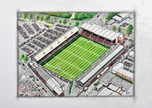Welford Road Stadium Art - Leicester Tigers Welford Road Stadium Art - Leicester Tigers