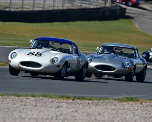 Jaguar E-Type at Donington Historic Festival Art Prints