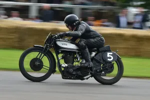 Motorcycle Print - Ian Bain at Goodwood House