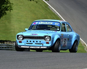 Images Dated 16th August 2014: Tony Paxman, Ford Escort Mk1, Quaife, Motorsport News Saloon Car Championship