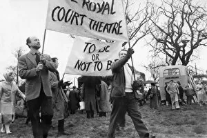 Royal Court Theatre group on Aldermaston March