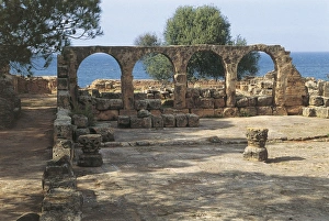 Algeria, Tipasa (Tipaza), Christian Basilica Algeria, Tipasa (Tipaza), Christian Basilica