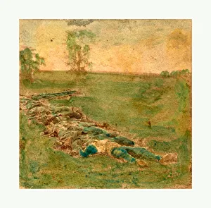 American Civil War: Laid Out For Burial At Antietam American Civil War: Laid Out For Burial At Antietam