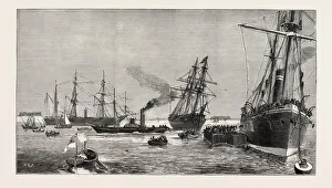 Arrival Of The First Transport Ships At Port Said With Indian Troops On Board Arrival Of The First Transport Ships At Port Said With Indian Troops On Board