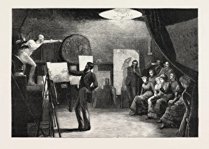 An Associate Of The Royal Academy Inspecting The Lambeth School Of Art An Associate Of The Royal Academy Inspecting The Lambeth School Of Art