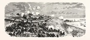 Attack Of The Redan Du Carenage Of The Division Dulac. The Crimean War Attack Of The Redan Du Carenage Of The Division Dulac. The Crimean War