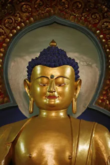 Buddha statue at Vajradhara-Ling temple Buddha statue at Vajradhara-Ling temple