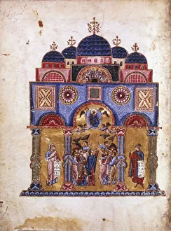 Byzantine art. The Monk James (James of Kokkinobaphos) Homilies on the Virgin (12th Byzantine art. The Monk James (James of Kokkinobaphos) Homilies on the Virgin (12th