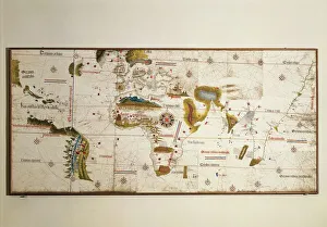 Cantino planisphere by Alberto Cantino, 1502 Cantino planisphere by Alberto Cantino, 1502