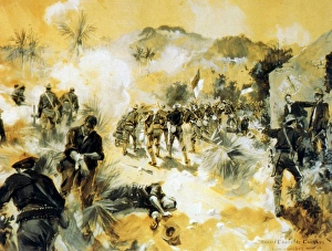 Charge of First and Tenth Regular Cavalry Cuba Charge of First and Tenth Regular Cavalry Cuba