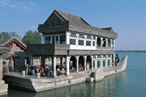 World Heritage Collection: China - Beijing. Imperial Summer Palace (UNESCO World Heritage List, 1998). Marble boat