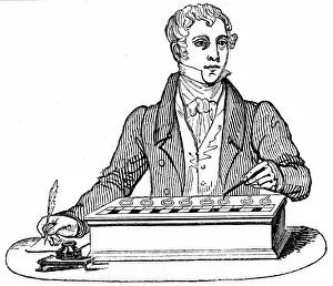 Clerk using a Pascal (1623-1664)