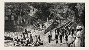 Departure Of The Duke And Duchess Of Connaught From Murree For Cashmere Departure Of The Duke And Duchess Of Connaught From Murree For Cashmere