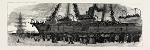 Departure Of The Troop Ship Deccan From Portsmouth Departure Of The Troop Ship Deccan From Portsmouth