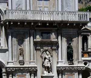 Detile of Doges Palace Courtyard Detile of Doges Palace Courtyard