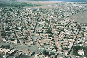 Djibouti, Aerial view of Djibouti city Djibouti, Aerial view of Djibouti city